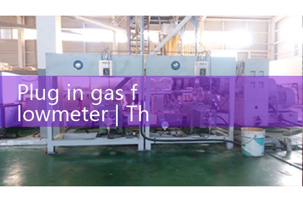 Plug in gas flowmeter